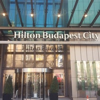Photo taken at Hilton Budapest City by Alex K. on 2/5/2018