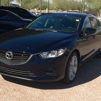 Photo taken at CardinaleWay Mazda - Mesa by LoKi . on 3/21/2015