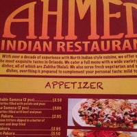 รูปภาพถ่ายที่ Ahmed Indian Restaurant โดย Ryan B. เมื่อ 12/1/2013
