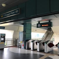 Photo taken at Punggol Point LRT Station (PW3) by Takahiro Y. on 1/28/2019