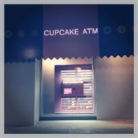 Photo taken at Sprinkles Cupcake ATM by Carl B. on 1/25/2014