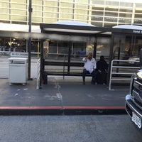 Photo taken at SFO Hotel Shuttle Stand Terminal 1 by Carl B. on 4/28/2017