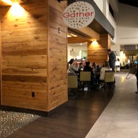 Photo taken at Gather Food &amp;amp; Drink by Carl B. on 12/31/2017