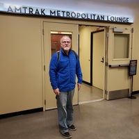 Photo taken at Amtrak Metropolitan Lounge Business Class by Steve D. on 1/5/2019