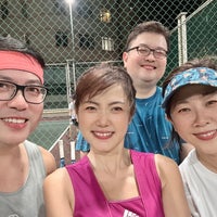 Photo taken at Petals Tennis Court by Chialin A. on 1/12/2023