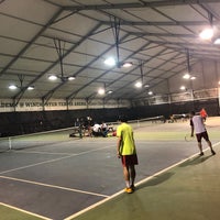 Photo taken at Winchester Tennis Arena by Chialin A. on 4/6/2021