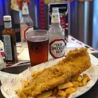 Photo taken at Smiths Authentic British Fish &amp;amp; Chips by Chialin A. on 1/24/2022