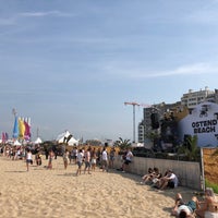 Photo taken at Ostend Beach Festival by Renaud E. on 7/7/2018