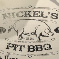 Photo taken at Nickel&amp;#39;s Pit BBQ Watkins Glen by Julia B. on 7/30/2016