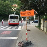 Photo taken at Michelská (tram, bus) by Anička on 6/8/2016