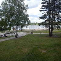 Photo taken at Беседка в парке Алые Паруса by Maria on 7/9/2014