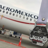 Photo taken at Hangar Aeromexico Plataforma Oriente by Crixstina G. on 10/25/2019