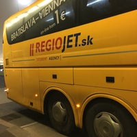Photo taken at Vienna Airport Coach Station by Alan B. on 2/16/2017