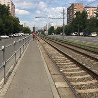 Photo taken at Остановка «Полярная улица» by Mops Pops on 6/24/2018