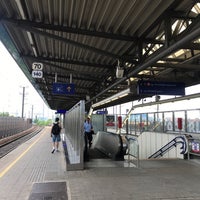 Photo taken at Bahnhof Wien Simmering by Rada W. on 6/6/2018