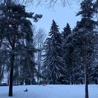 Photo taken at Topeliuksen puisto by Salla T. on 3/8/2022