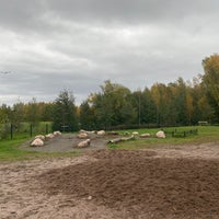 Photo taken at Pornaistenniemen koira-aitaus by Salla T. on 10/6/2020
