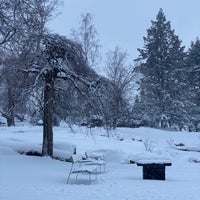 Photo taken at Lenininpuisto by Salla T. on 2/18/2023
