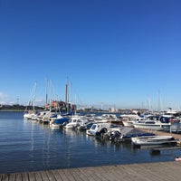 Photo taken at Tervasaaren Laituri by Salla T. on 7/10/2017