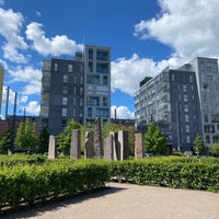 Photo taken at Tapio Wirkkalan puisto by Salla T. on 6/15/2022