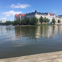 Photo taken at Kaisaniemenranta by Salla T. on 6/15/2019