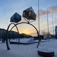 Photo taken at Ruoholahti / Gräsviken by Salla T. on 1/22/2022