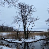 Photo taken at Verkatehtaanpuisto by Salla T. on 1/29/2022