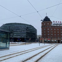 Photo taken at HSL 0251/0252/0307/0308 Hakaniemi by Salla T. on 1/23/2022