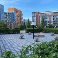 Photo taken at Tapio Wirkkalan puisto by Salla T. on 7/23/2022