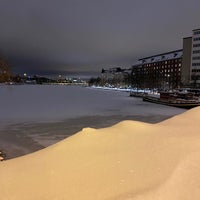 Photo taken at Pitkäsilta by Salla T. on 1/11/2022