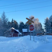 Photo taken at Kemijärvi by Salla T. on 2/16/2021