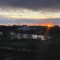 Photo taken at Linnanmäen kalliot by Salla T. on 1/31/2023