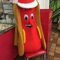 Photo taken at Babe&amp;#39;s Jumbo Hot Dogs by Sharon B. on 3/16/2021