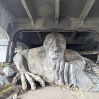 Photo taken at The Fremont Troll by John on 2/24/2024