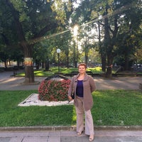 Photo taken at Gradski park by Olgica N. on 10/5/2014