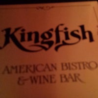 Photo taken at Kingfish American Bistro and Wine Bar by Donald F. on 10/3/2014