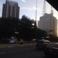 Photo taken at Avenida Doutor Arnaldo by Juliana P. on 6/9/2016