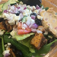 Photo taken at Hummus House Pitas and Salads by Francesca M. on 8/17/2014