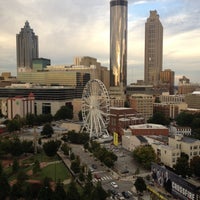 Photo taken at Omni Atlanta Hotel at CNN Center by Brandon C. on 10/18/2013