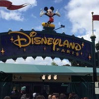 Photo taken at Disneyland Paris by Berat I. on 5/15/2016