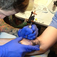 Photo taken at ChiTown Tattoo &amp;amp; Body Piercing Co. by Lucy R. on 3/25/2013