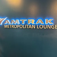 Photo taken at Amtrak Metropolitan Lounge Business Class by Danny T. on 10/13/2023