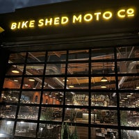 Photo taken at Bike Shed Moto Co by Danny T. on 12/29/2022