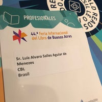 Photo taken at Buenos Aires International Book Fair by Luiz Alvaro S. on 4/29/2018