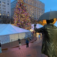 Photo taken at Pioneer Courthouse Square by Chris T. on 12/4/2023