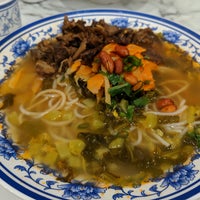 Photo taken at Guilin Rice Noodles 桂林米粉 by Andrew on 6/2/2019