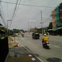 Photo taken at Bang Khun Thien Bridge by suraphong f. on 9/21/2012