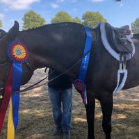 Photo taken at Hampton Classic Horse Show by Katie F. on 9/2/2018