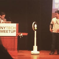 Photo taken at NY Tech Meetup by Leigh F. on 2/4/2015