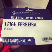 Photo taken at Clinton Global Initiative Annual meeting by Leigh F. on 9/26/2015